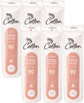 Disques coton visage Cliganic, 540 unités, pour démaquillage en douceur.