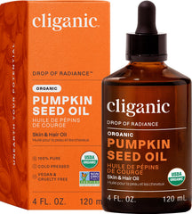 Cliganic huile graines potiron – bouteille presse froide, soin visage possible