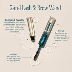 Cliganic huile ricin bio – applicateur mascara kit cils, facilité d'application et entretien.