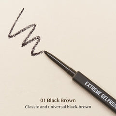 CLIO Extreme Gelpresso Crayon Yeux – résistance à l'eau pour une tenue durable.