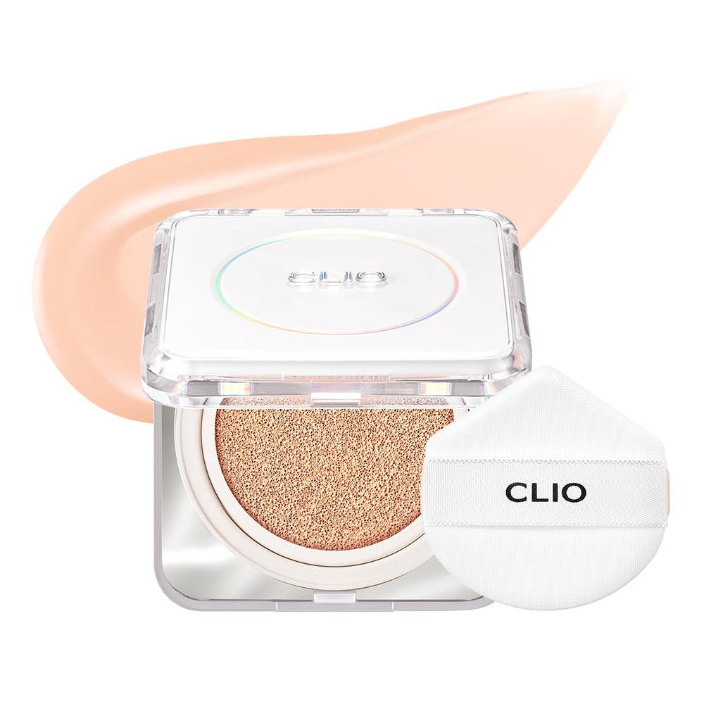 CLIO Kill Cover Founwear Cushion Classique, emballage compact pour retouches rapides et discrètes.