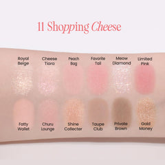 CLIO PRO PALETTE YEUX AIR – fards brillants pour des reflets lumineux et intenses.