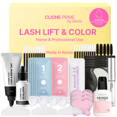 CLIONE PRIME kit rehaussement cils coloration sourcils pour un regard naturel et défini