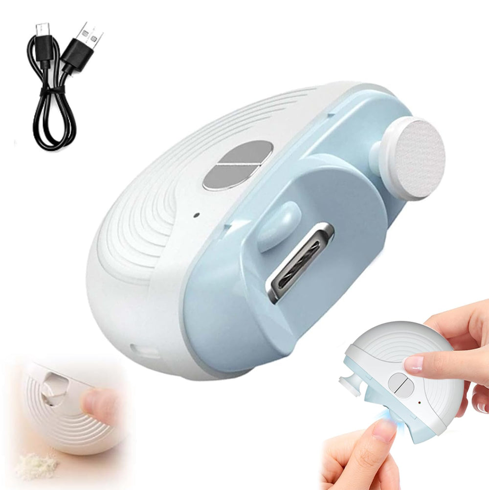 Clip-ongles électrique automatique avec LED intégrée pour une précision éclairée.