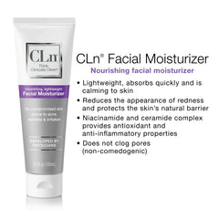 CLn Hydratant Visage barriere-peau: renforce la barrière cutanée et apaise.