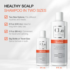CLn Shampoing nettoyage profond - cheveux gras, sensation de propreté durable.
