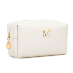CloudWings Trousse Maquillage avec initiales personalizees, cadeau chic et pratique