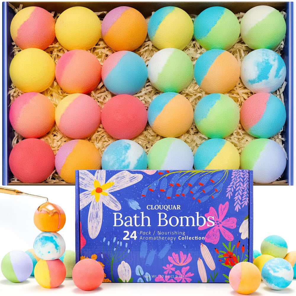 CLOUQUAR bombes bain huile chanvre jasmin, détente aromatique et hydratation légère