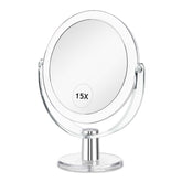 CLSEVXY Miroir beauté double-face sur pied pour un maquillage précis