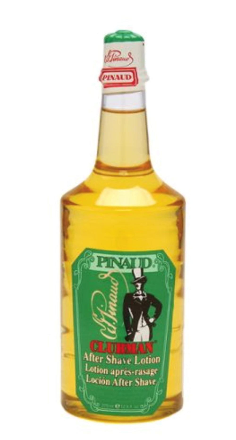 Clubman Pinaud Après-Rasage : bouteille classique rafraîchissante après rasage.