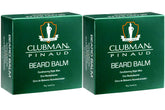 Emballage du baume Clubman Pinaud pour barbe, pratique et nomade