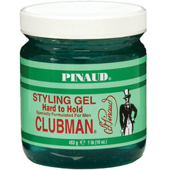 Clubman Pinaud Gel Coiffant en pot 16 oz, tenue longue durée et brillance