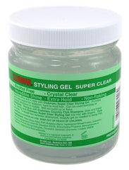 Application du gel coiffant sur cheveux pour un fini sans gras et tenue fiable.