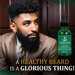 Clubman Pinaud Huile barbe — application facile pour barbe nourrie.