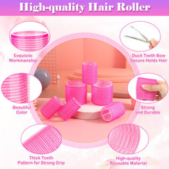 Rouleaux Cludoo 3,7 cm pour petites mèches et boucles souples