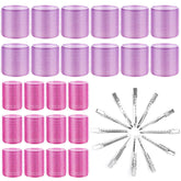 Rouleaux Cludoo gros-format pour boucles volumineuses et lift.