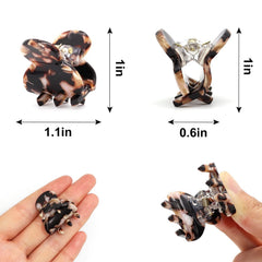 Clip Cobahom tortue pour cheveux – tenue sûre sans tiraillement, adaptée aux longueurs moyennes.