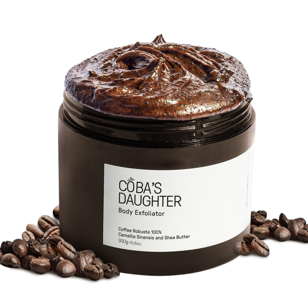 COBA'S DAUGHTER gommage cafe robusta en pot, exfolie en douceur pour peau lisse