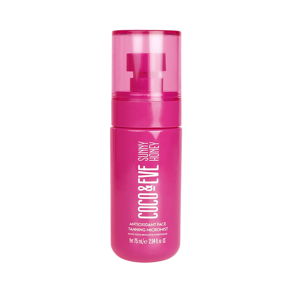 Coco & Eve Micromist visage – bouteille prête pour une application homogène et rapide.