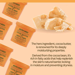 COCOCARE Africare Beurre cacao protection peau – vitamine E pour une barrière renforcée.