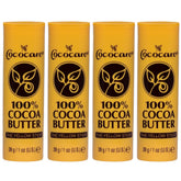 COCOCARE Cocoa Butter Stick 4-pack packaging shows convenient use.