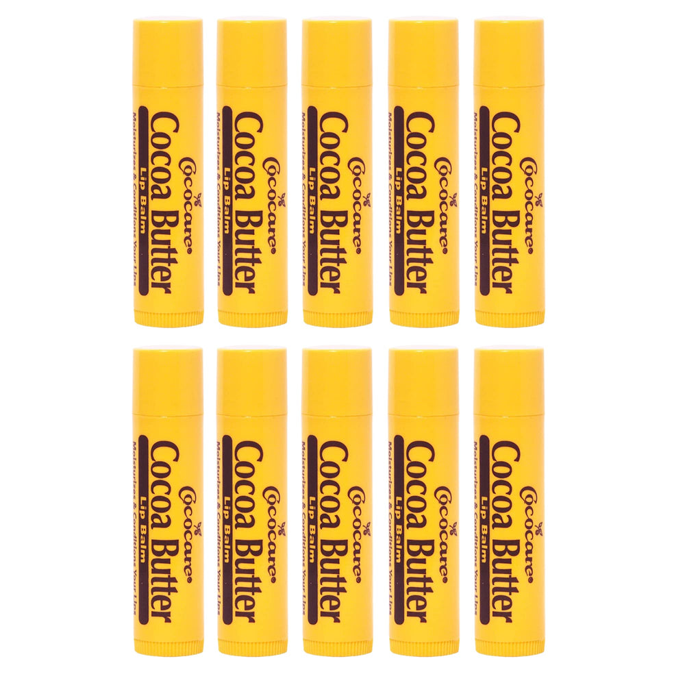 Baume lèvre Cococare au stick jaune pour hydrater durablement.