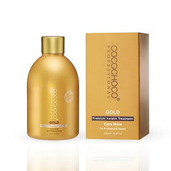 Cocochoco Gold Premium Keratin, étape d’application, résultats soyeux