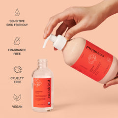 Cocokind Brume Tonique Eau de Rose Visage – pulvérisation facile pour hydrater et apaiser
