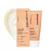 Cocokind huile à lait pour le visage — bouteille pratique pour la routine quotidienne.