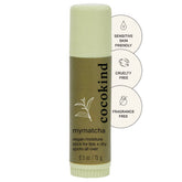 Cocokind Mymatcha Stick — hydratation-quotidienne, soin polyvalent pour peau et lèvres.