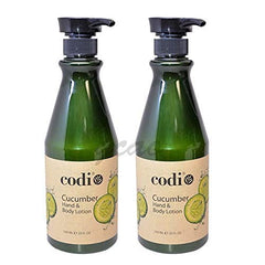 CODi lotion concombre pour mains et corps, hydratation durable et parfum frais