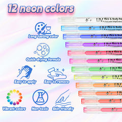 COLAYERIST teinte neon pour visage et corps, effet vibrant