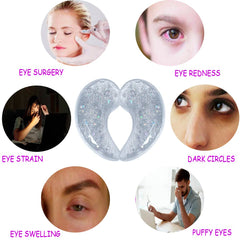 ColdChill thérapie chaleur micro-ondes pour détendre les muscles autour des yeux.