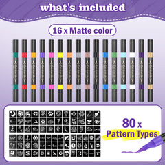 Coliatik gabarits tatouage 80 modèles réutilisables pour motifs variés et rapides