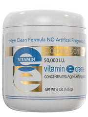 Colonial Dames high potency Vitamin E bottle for daily hydration and protection.