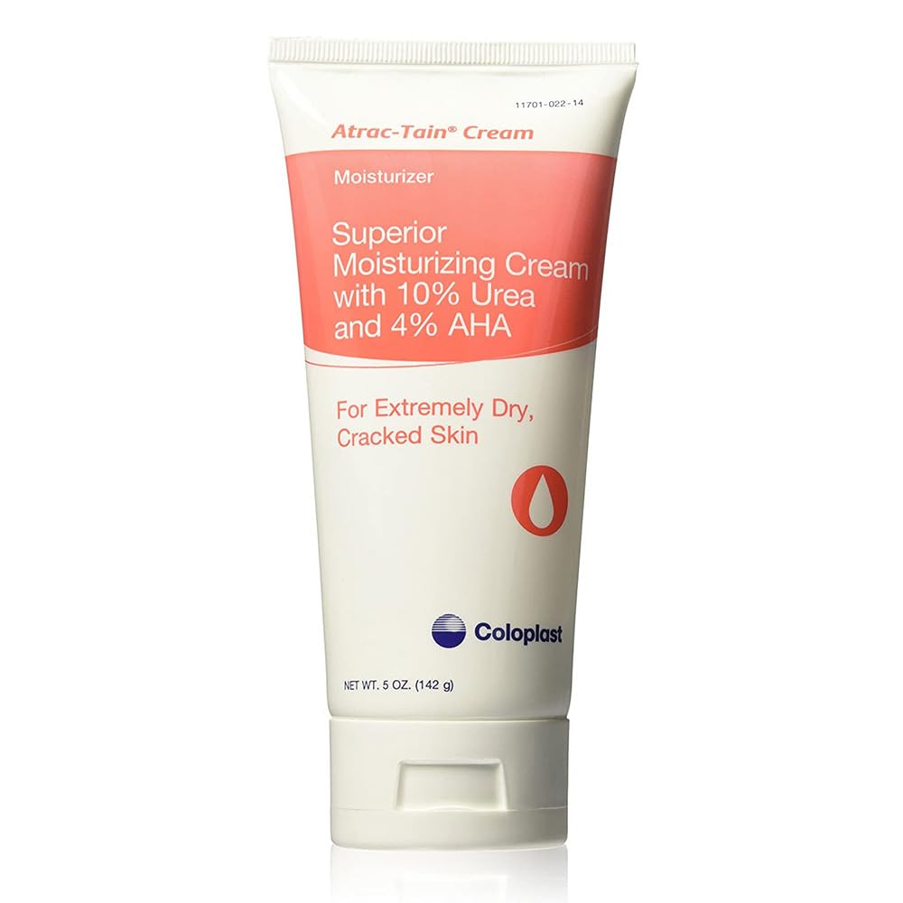 Crème hydratante Coloplast Sween Atract-Tain, flacon, hydratation durable pour la peau.