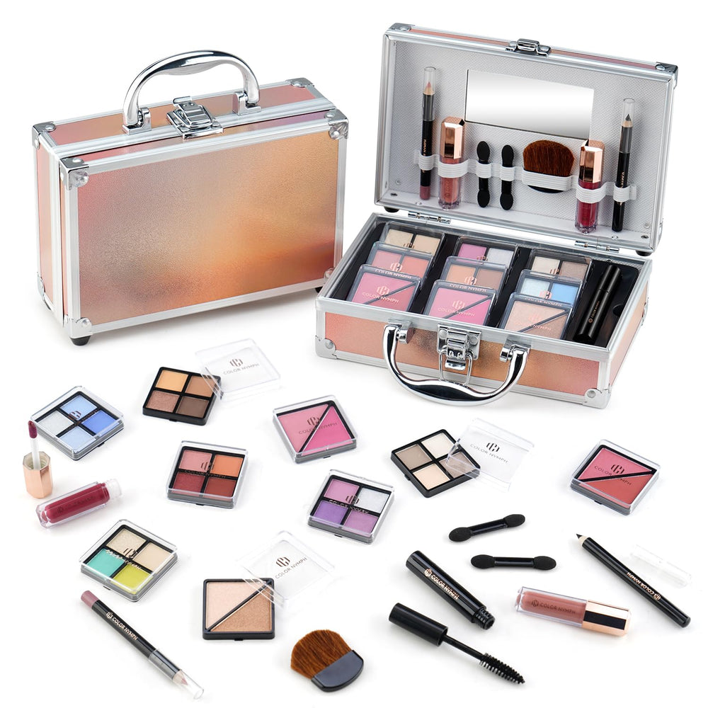 Coffret Color Nymph pour débutants avec étui doré, pratique pour démarrer.