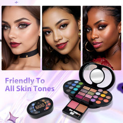 Ombres yeux matte et perles Color Nymph, nuances polyvalentes pour tous les jours