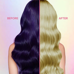 Color Oops Bold Remover en action sur cheveux, retrait en douceur sans dommages.
