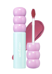 COLORGRAM Fruity Glass Tint 09 Heartful Mulberry — bouteille brillante pour une couleur longue tenue.