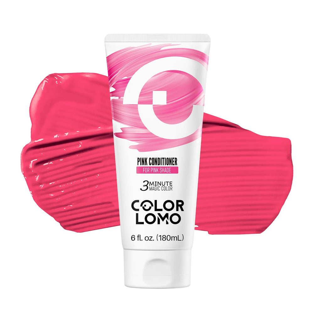COLORLOMO conditionneur dépôt rose en bouteille, couleur durable.