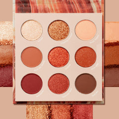 ColourPop Rock On: teintes terre et métallique, parfaites pour un regard fumé léger.