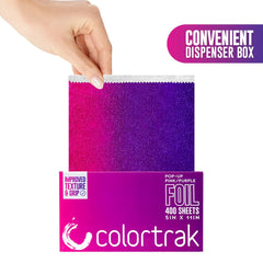 Texture embossee non-glissante sur feuilles aluminium pour manipulation stable Colortrak
