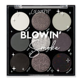 ColourPop Blowin' Smoke, emballage élégant, smoky regard prêt-à-porter pour tous les jours.