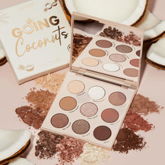 ColourPop Going Coconuts: application au pinceau pour un pigment net.