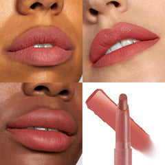 ColourPop Lippie Stix Brink préparation des lèvres avec base Lippie Primer pour une application lisse.