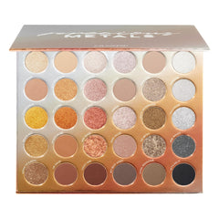 Palette ColourPop Precious Metals montrant l’ensemble des teintes et finis pour looks polyvalents.