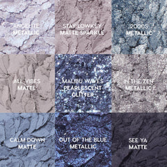 Palette ColourPop So Elemental argent metallique – fini lumineux pour des regards chromes