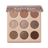 Palette ColourPop Taupe – fards mats et métalliques pour un regard équilibré.