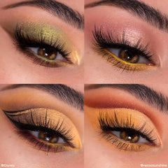 ColourPop Winnie the Pooh Sweet As Can Bee matte shades offer smooth blendable color payoff